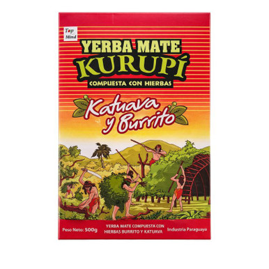 Kurupí - Yerba Mate Con Katuava y Burrito 500gr