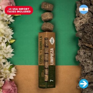 Sagrada Madre - Pastillas 7 Días De Limpieza Copal - Vainilla