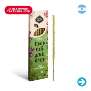 Sagrada Madre - Sahumerio Botánico Té Verde Y Flor De Champa