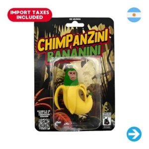 Íconos Pop & Cultura Argentina - Italian Brainrot Chimpanzini Bananini Figura Coleccionable en Blíster