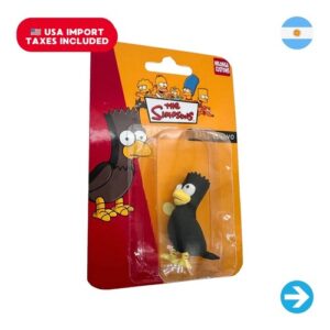 Íconos Pop & Cultura Argentina - The Simpsons Bart Cuervo Figura Coleccionable en Blíster
