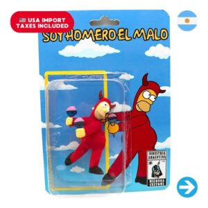 Íconos Pop & Cultura Argentina - The Simpsons Soy Homero El Malo Figura Coleccionable en Blíster