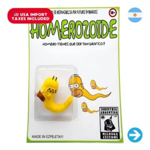 Íconos Pop & Cultura Argentina - The Simpsons Homerozoide Figura Coleccionable en Blíster