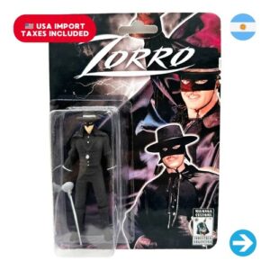 Íconos Pop & Cultura Argentina - El Zorro Figura Coleccionable en Blíster
