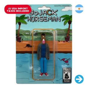 Íconos Pop & Cultura Argentina - Bojack Horseman Con Traje Figura Coleccionable en Blíster