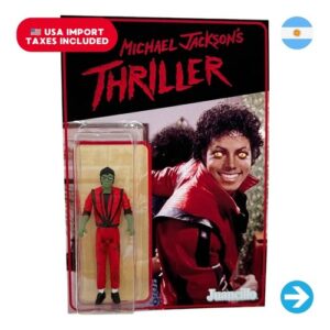 Íconos Pop & Cultura Argentina - Thriller Michael Jackson Figura Coleccionable en Blíster