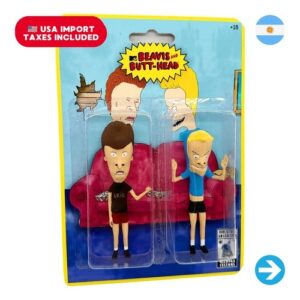 Íconos Pop & Cultura Argentina - Beavis Y Butthead Figura Coleccionable en Blíster