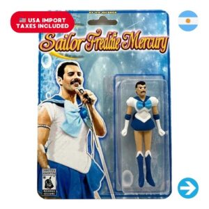 Íconos Pop & Cultura Argentina - Sailor Freddie Mercury Figura Coleccionable en Blíster
