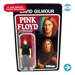Íconos Pop & Cultura Argentina - Pink Floyd David Gilmour Figura Coleccionable en Blíster