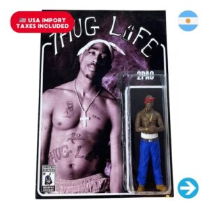 Íconos Pop & Cultura Argentina - 2PAC Figura Coleccionable en Blíster