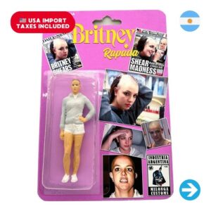 Íconos Pop & Cultura Argentina - Britney Spears Pelada Figura Coleccionable en Blíster