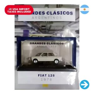 Salvat Autos Inolvidables - Fiat 128 (1978) Escala 1:43 Die-Cast