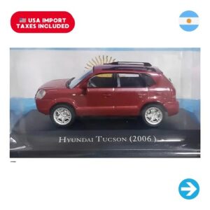 Salvat Autos Inolvidables - Hyundai Tucson (2006) Escala 1:43 Die-Cast