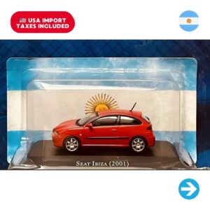 Salvat Autos Inolvidables - Seat Ibiza (2001) Escala 1:43 Die-Cast