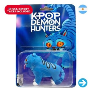 Íconos Pop & Cultura Argentina - Kpop Demon Hunters Derpy Tiger Figura Coleccionable en Blíster