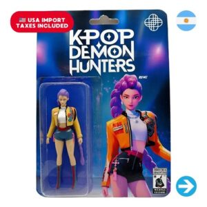 Íconos Pop & Cultura Argentina - Kpop Demon Hunters Rumi Figura Coleccionable en Blíster