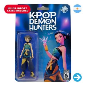 Íconos Pop & Cultura Argentina - Kpop Demon Hunters Zoey Figura Coleccionable en Blíster