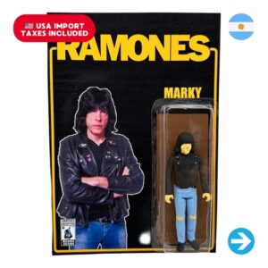 Íconos Pop & Cultura Argentina - Marky Ramones Figura Coleccionable en Blíster