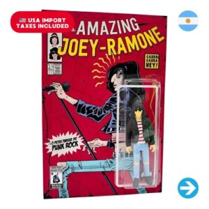 Íconos Pop & Cultura Argentina - Joey Ramone Figura Coleccionable en Blíster