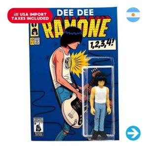 Íconos Pop & Cultura Argentina - Dee Dee Ramone Figura Coleccionable en Blíster