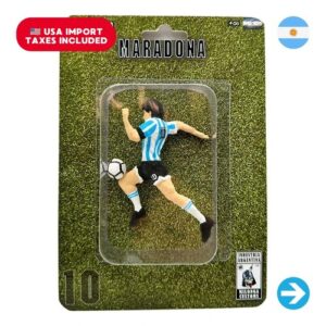 Íconos Pop & Cultura Argentina - Diego Armando Maradona D10s Figura Coleccionable en Blíster
