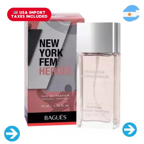 ebay_318899909250_photo_1 Bagués - Perfume Femenino New York Fem Heroes EDP 50ml