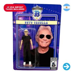 Íconos Pop & Cultura Argentina - Beto Casella Figura Coleccionable en Blíster