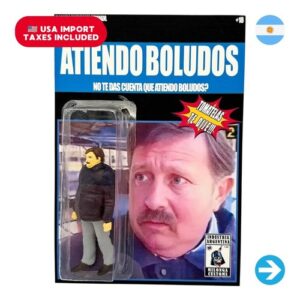 Íconos Pop & Cultura Argentina - Atiendo Boludos Figura Coleccionable en Blíster