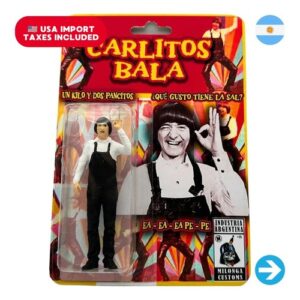 Íconos Pop & Cultura Argentina - Carlitos Bala Figura Coleccionable en Blíster