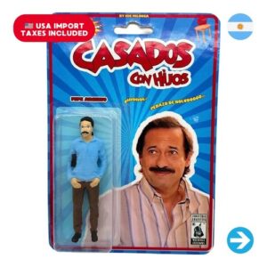 Íconos Pop & Cultura Argentina - Casados Con Hijos Pepe Argento Figura Coleccionable en Blíster