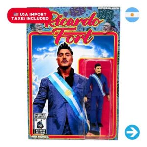 Íconos Pop & Cultura Argentina - El Comandante Figura Coleccionable en Blíster