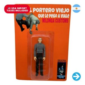 Íconos Pop & Cultura Argentina - El Portero Que Le Pegó A Viale Figura Coleccionable en Blíster