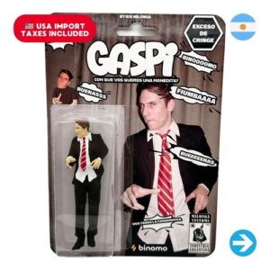 Íconos Pop & Cultura Argentina - Gaspi Figura Coleccionable en Blíster