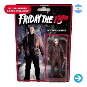 Íconos Pop & Cultura Argentina - Halloween Jason Voorhees Figura Coleccionable en Blíster