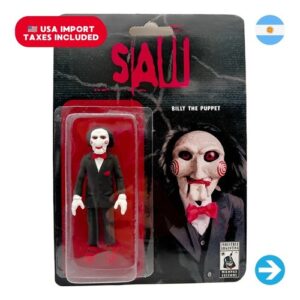 Íconos Pop & Cultura Argentina - Halloween Saw Figura Coleccionable en Blíster