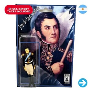 Íconos Pop & Cultura Argentina - José De San Martín Figura Coleccionable en Blíster