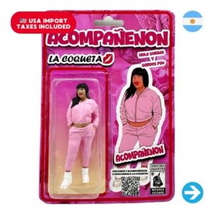 Íconos Pop & Cultura Argentina - La Coqueta Figura Coleccionable en Blíster