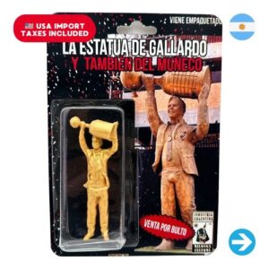 Íconos Pop & Cultura Argentina - La Estatua De Gallardo Figura Coleccionable en Blíster