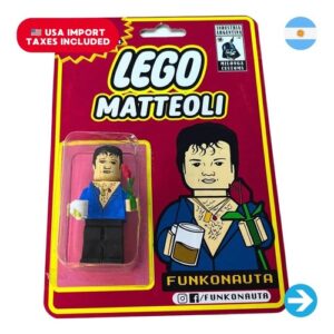 Íconos Pop & Cultura Argentina - Lego Matteoli Figura Coleccionable en Blíster