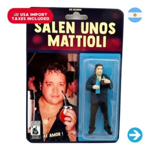 Íconos Pop & Cultura Argentina - Leo Mattioli Figura Coleccionable en Blíster
