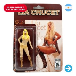 Íconos Pop & Cultura Argentina - Lía Crucet Figura Coleccionable en Blíster