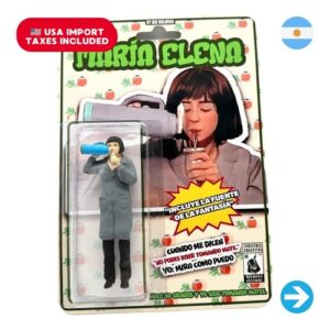 Íconos Pop & Cultura Argentina - Maria Elena Tomando Mate Figura Coleccionable en Blíster
