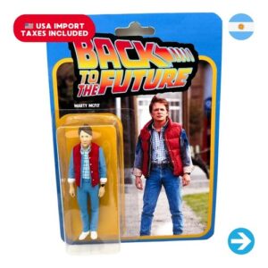 Íconos Pop & Cultura Argentina - Marty Mcfly Figura Coleccionable en Blíster