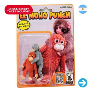 Íconos Pop & Cultura Argentina - Mono Punch Figura Coleccionable en Blíster