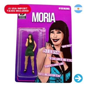 Íconos Pop & Cultura Argentina - Moria Casán Figura Coleccionable en Blíster