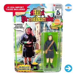 Íconos Pop & Cultura Argentina - Milei Presiduende Figura Coleccionable en Blíster