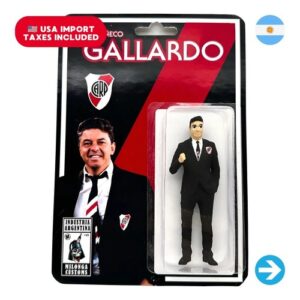 Íconos Pop & Cultura Argentina - Muñeco Gallardo Figura Coleccionable en Blíster