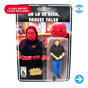 Íconos Pop & Cultura Argentina - No Lo Se Rick Parece Falso Figura Coleccionable en Blíster
