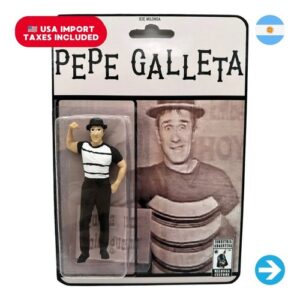 Íconos Pop & Cultura Argentina - Pepe Galleta Figura Coleccionable en Blíster