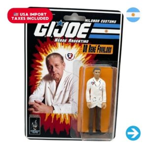 Íconos Pop & Cultura Argentina - René Favaloro Figura Coleccionable en Blíster